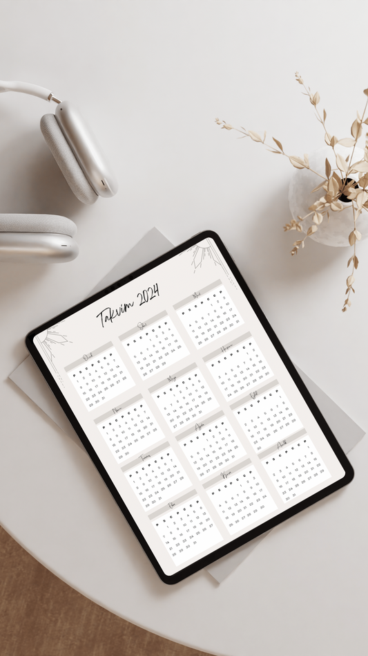 DIGITALER PLANER I 2024 TAKVIM