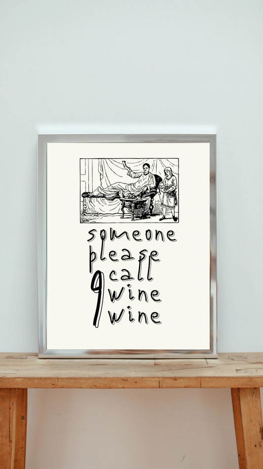 POSTER 9WINEWINE I MEHRERE VARIANTEN