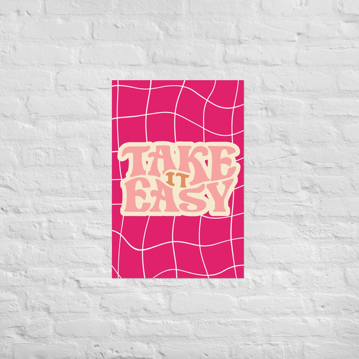 POSTER EASY I PINK I SEVERAL VARIATIONS